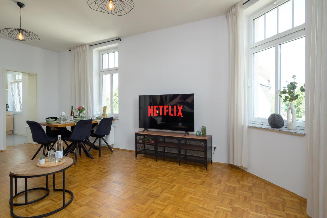 Le Vacation 3-Room-Apartment 67Qm, Kueche, Netflix, Free-Tv Schkeuditz Bagian luar foto