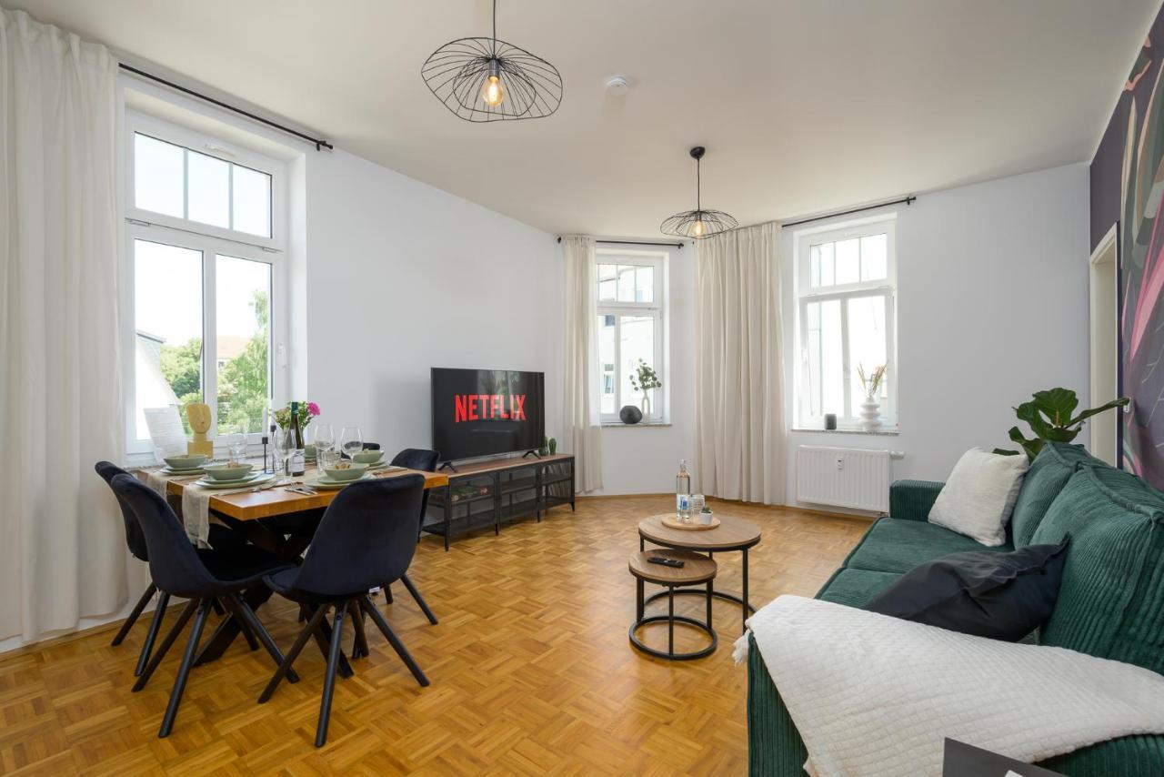 Le Vacation 3-Room-Apartment 67Qm, Kueche, Netflix, Free-Tv Schkeuditz Bagian luar foto